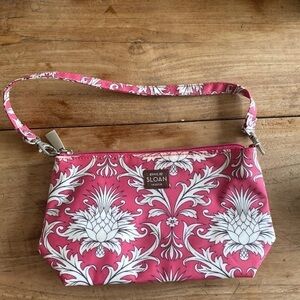 Emilie Sloan Seattle pink waterproof wristlet